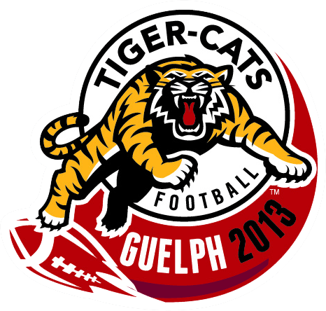 hamilton tiger-cats 2013 misc logo iron on transfers for T-shirts